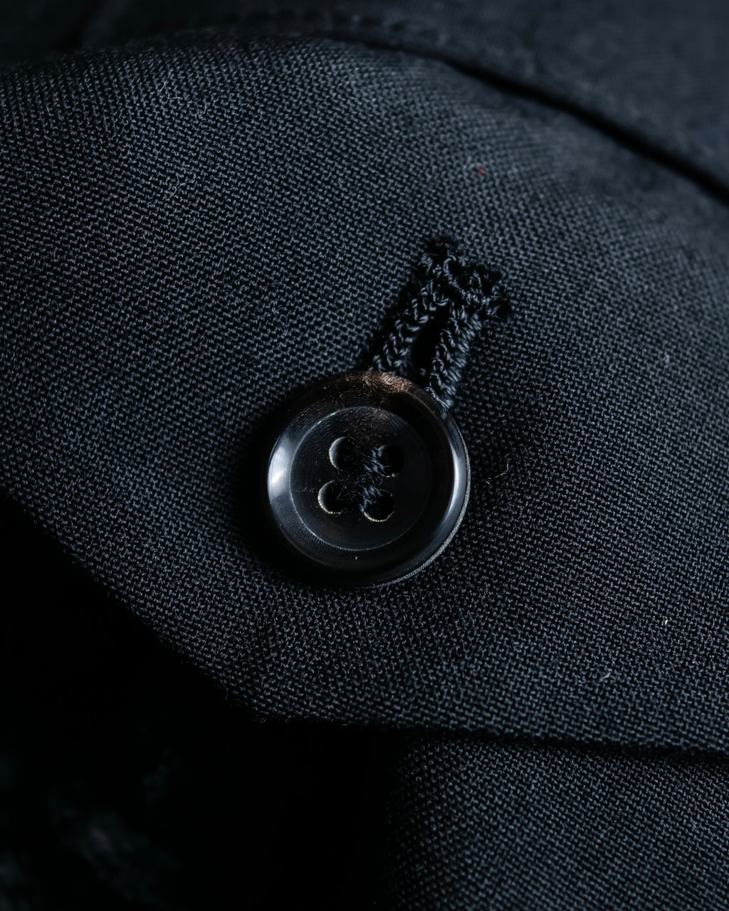 "COMME des GARCONS" Ruffle & tulle asymmetrical docking sarouel slacks