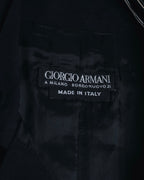 "GIORGIO ARMANI" Early 90s rayon linen asymmetric gilet