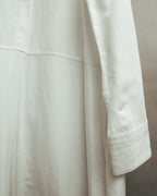 “JIL SANDER” Late 10’s-early 20’s Half-buttoned long shirt dress