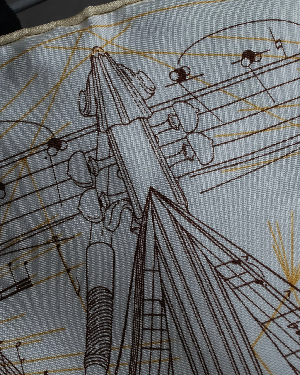 "HERMES" La Musique des Sphères petit carre scarf