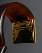 -MOOD Christmas Collections-
"PRADA" Miuccia Prada design tortoiseshell architectural bangle