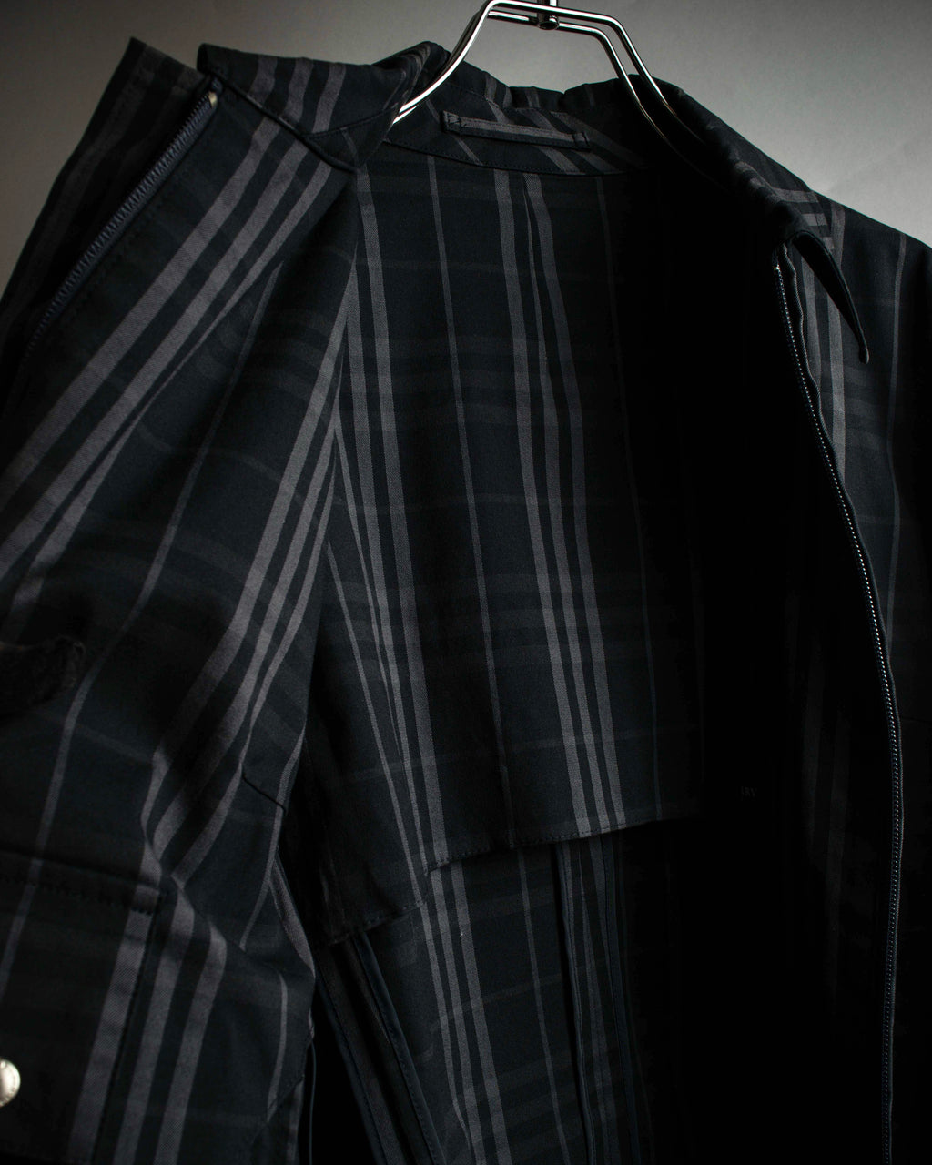 "BURBERRY" Combination leather design check pattern one-shoulder bag