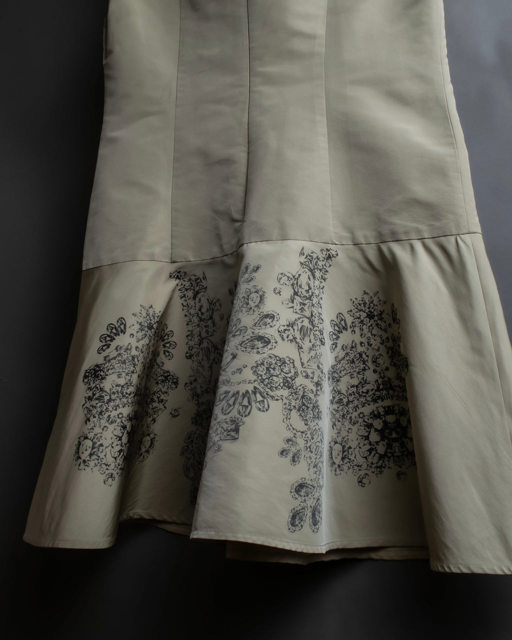 "RED VALENTINO" Baroque print sleeveless dress