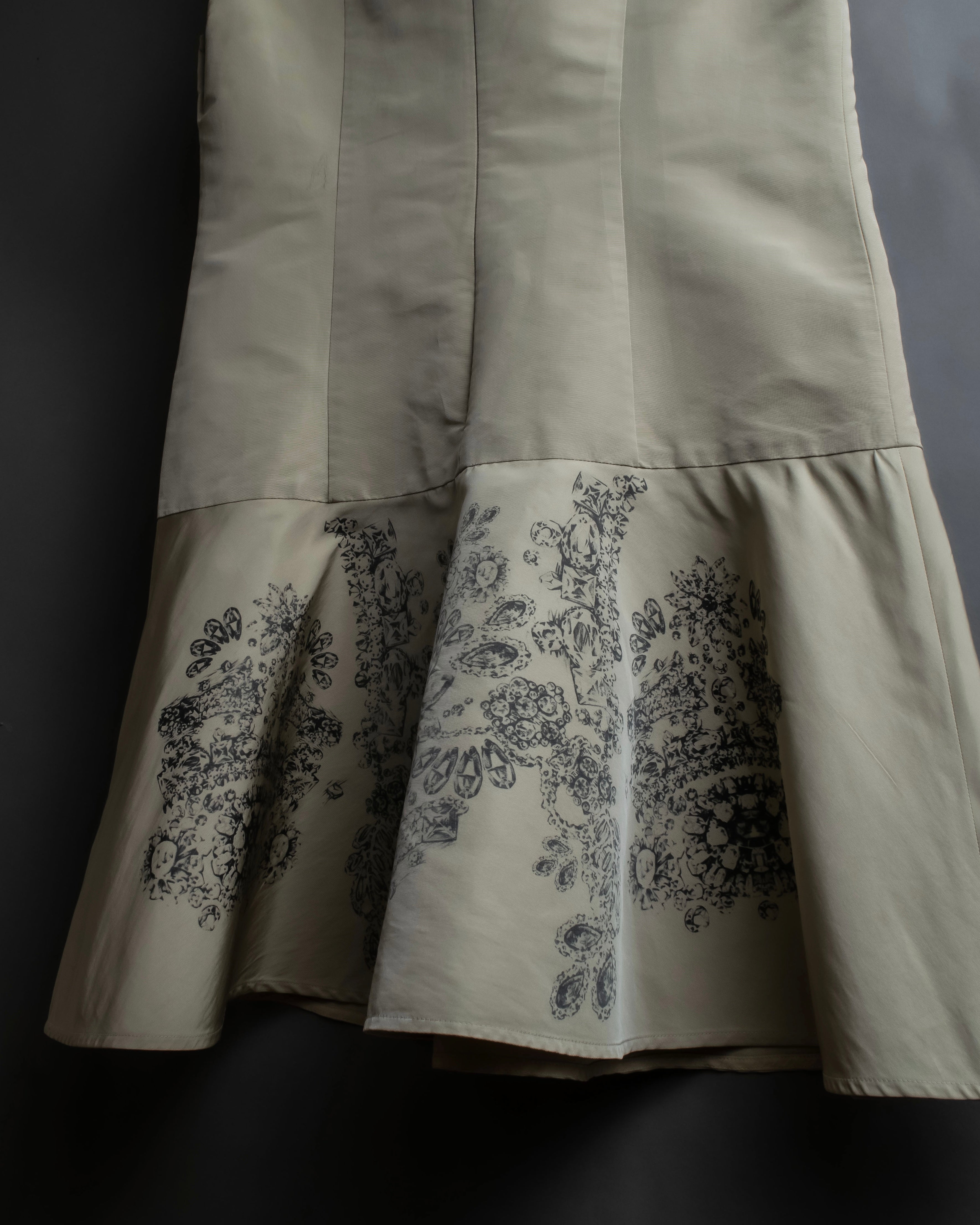 "RED VALENTINO" Baroque print sleeveless dress