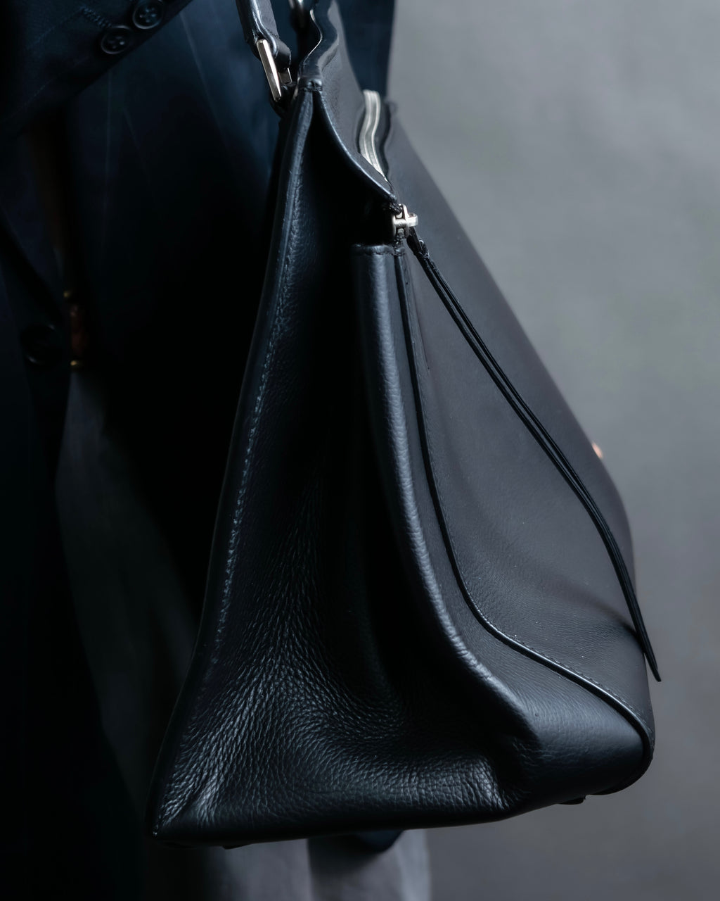 "CELINE" Edge medium one handle shoulder bag