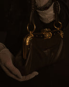 –SPECIAL– "VALENTINO GARAVANI"
00’s Jeweled frame leather bag