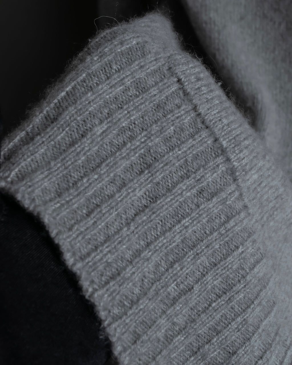 "GUCCI" Cashmere brand double zipper blouson