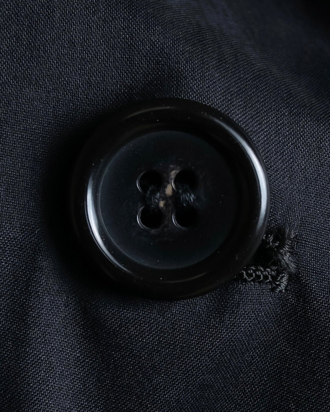 "Christian Dior" Straight line draping silk chester coat