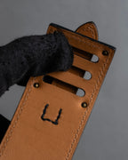 "HERMES" 2014 collection Kelly design leather bangle