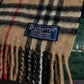 "BURBERRYS" Nova check pattern fringe design muffler