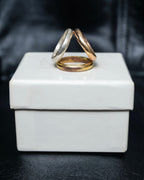 "Maison Martin Margiela" Triangle three-dimensional ring
