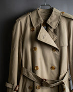 "BURBERRYS" Military detail classic trench coat