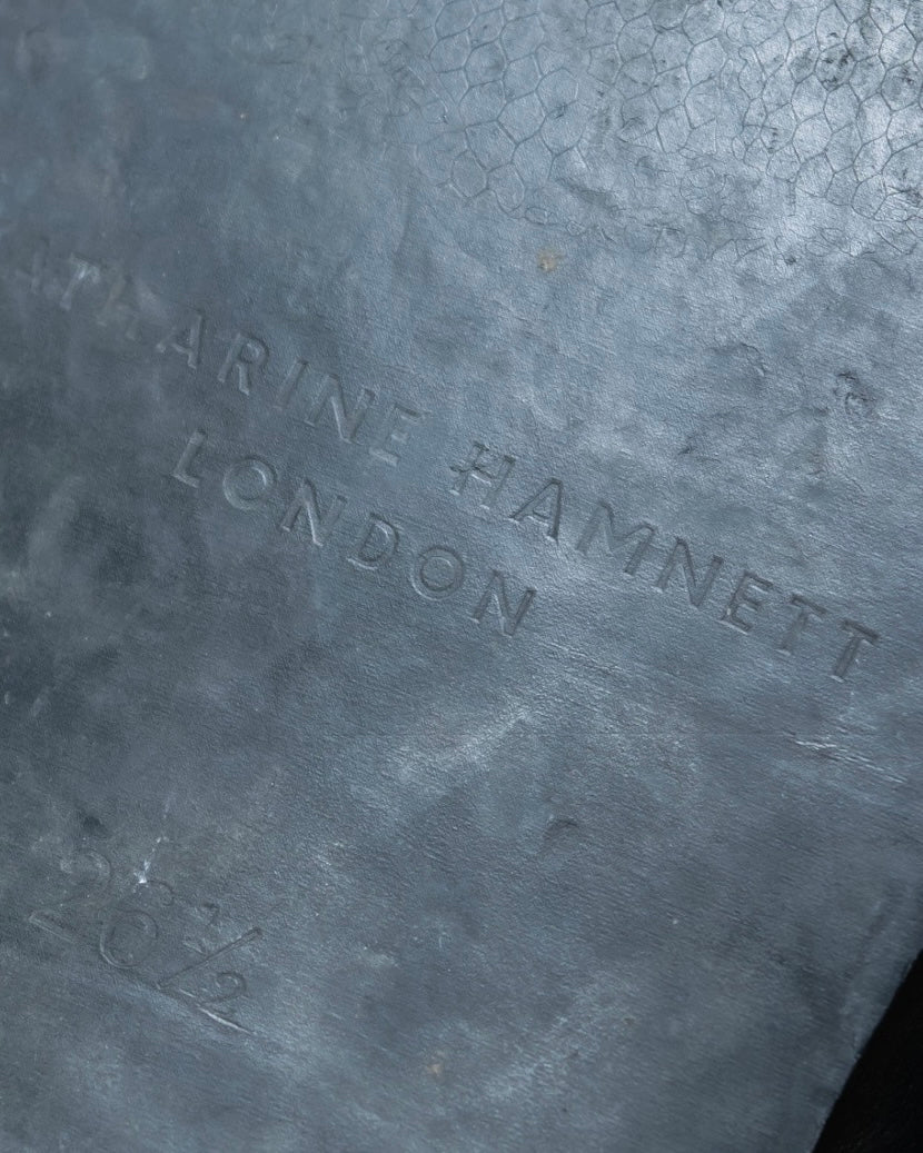 KATHARINE HAMNETT LONDON leather shoes