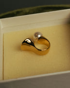 “Chloé” 2015-2016 darcey pearl fork ring