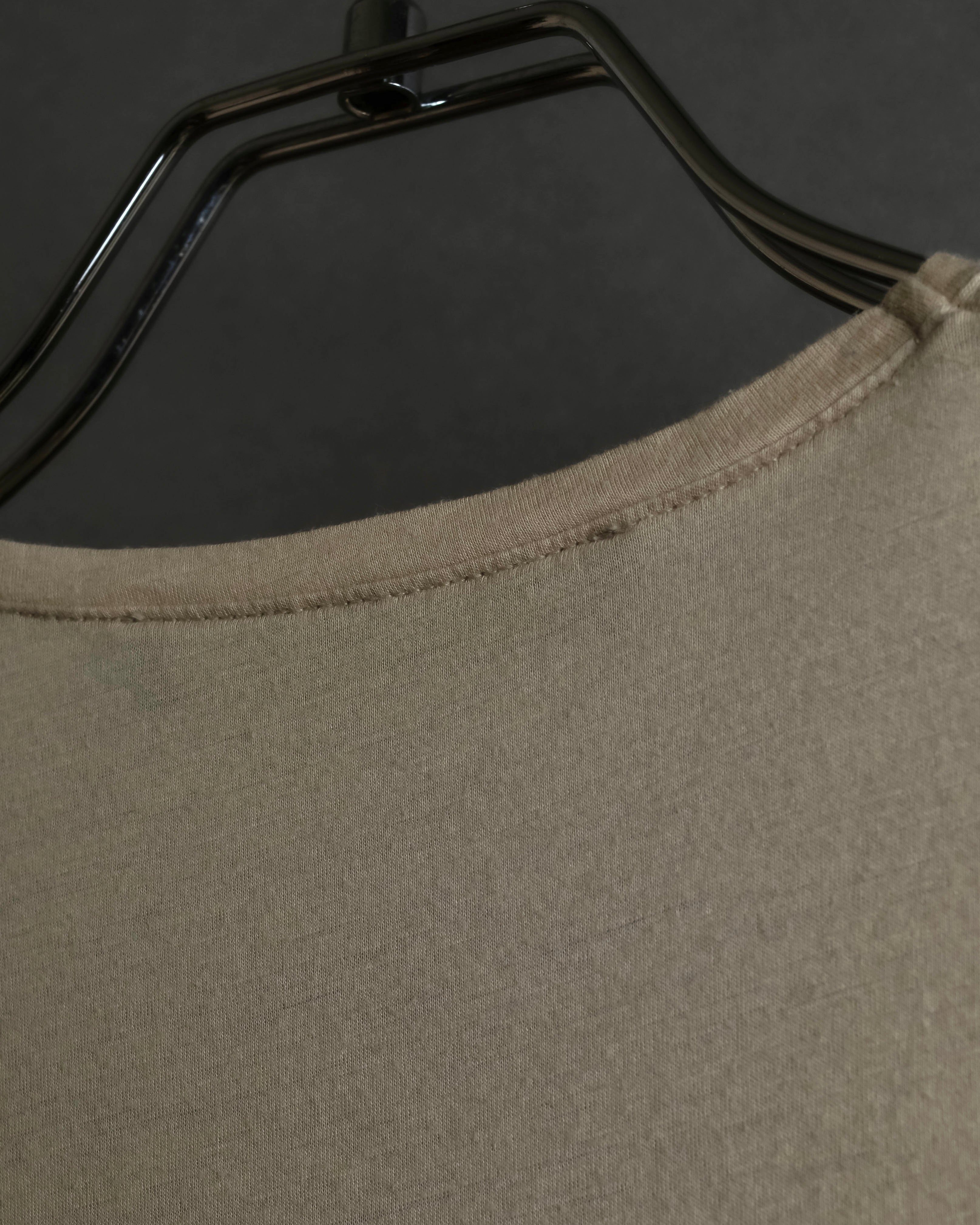 "BALENCIAGA" Painting graphic logo engraved T-shirt