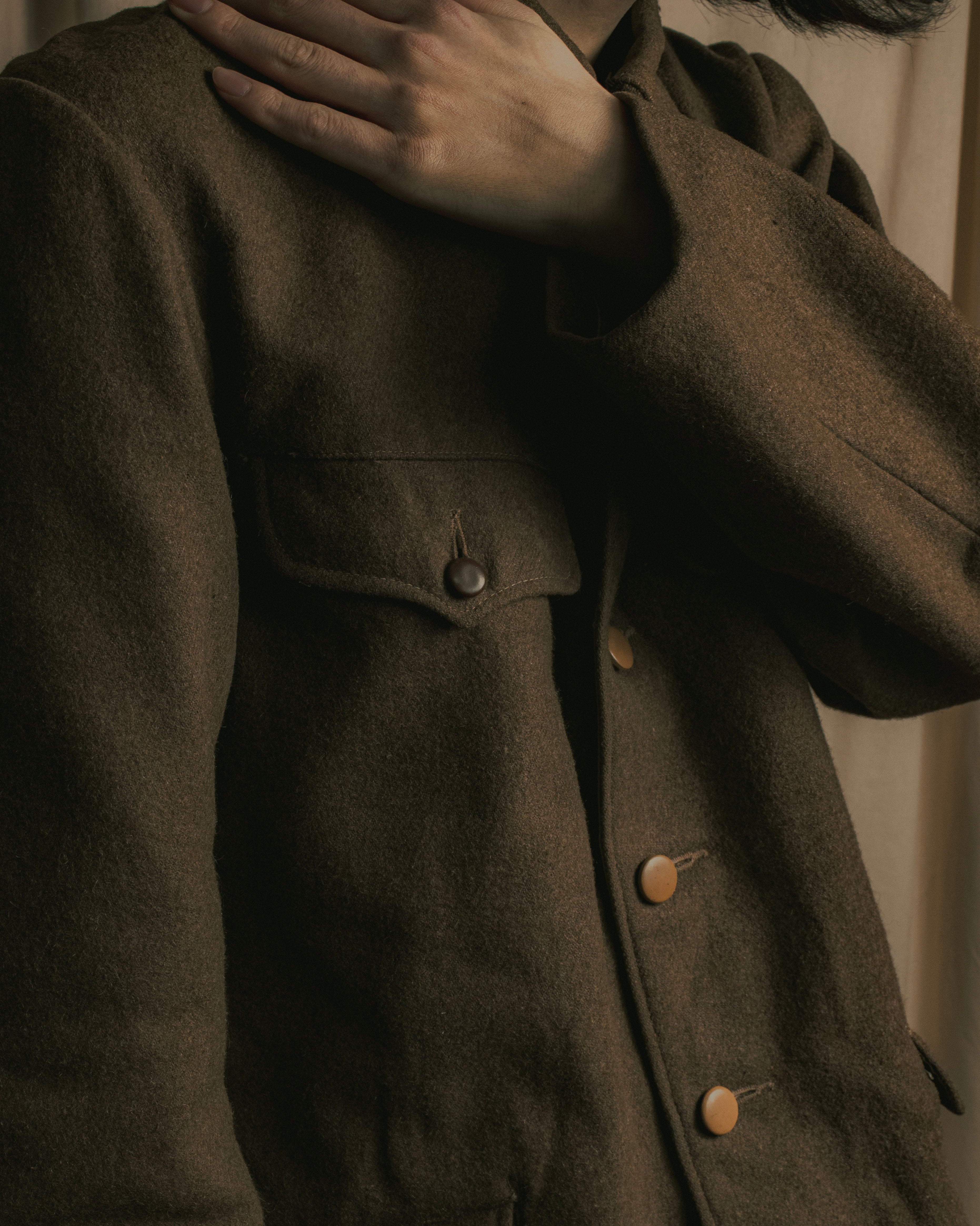 “Imperial Japanese Army” 1940’s wool melton field jacket