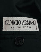 "Giorgio Armani Le Collezioni" 80's-90's Soft tailored double breasted wool blazer