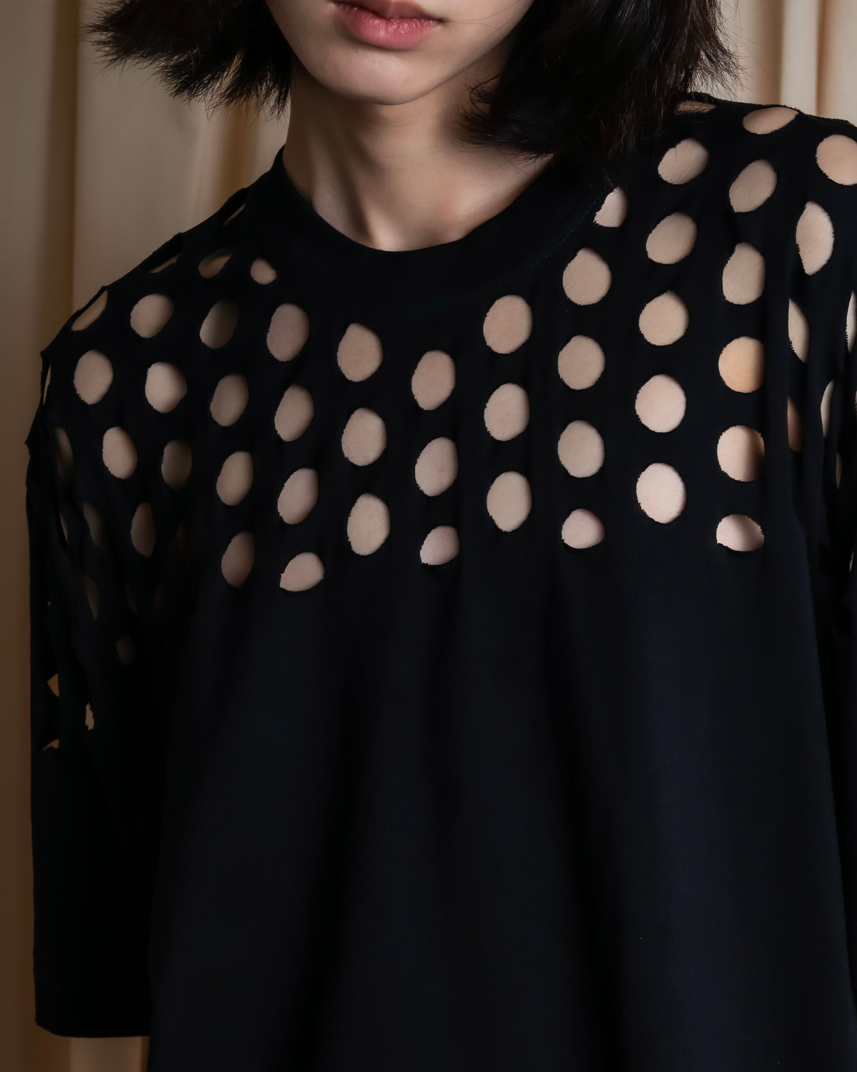 "MAISON MARGIELA" 20SS Circle cutting design pullover