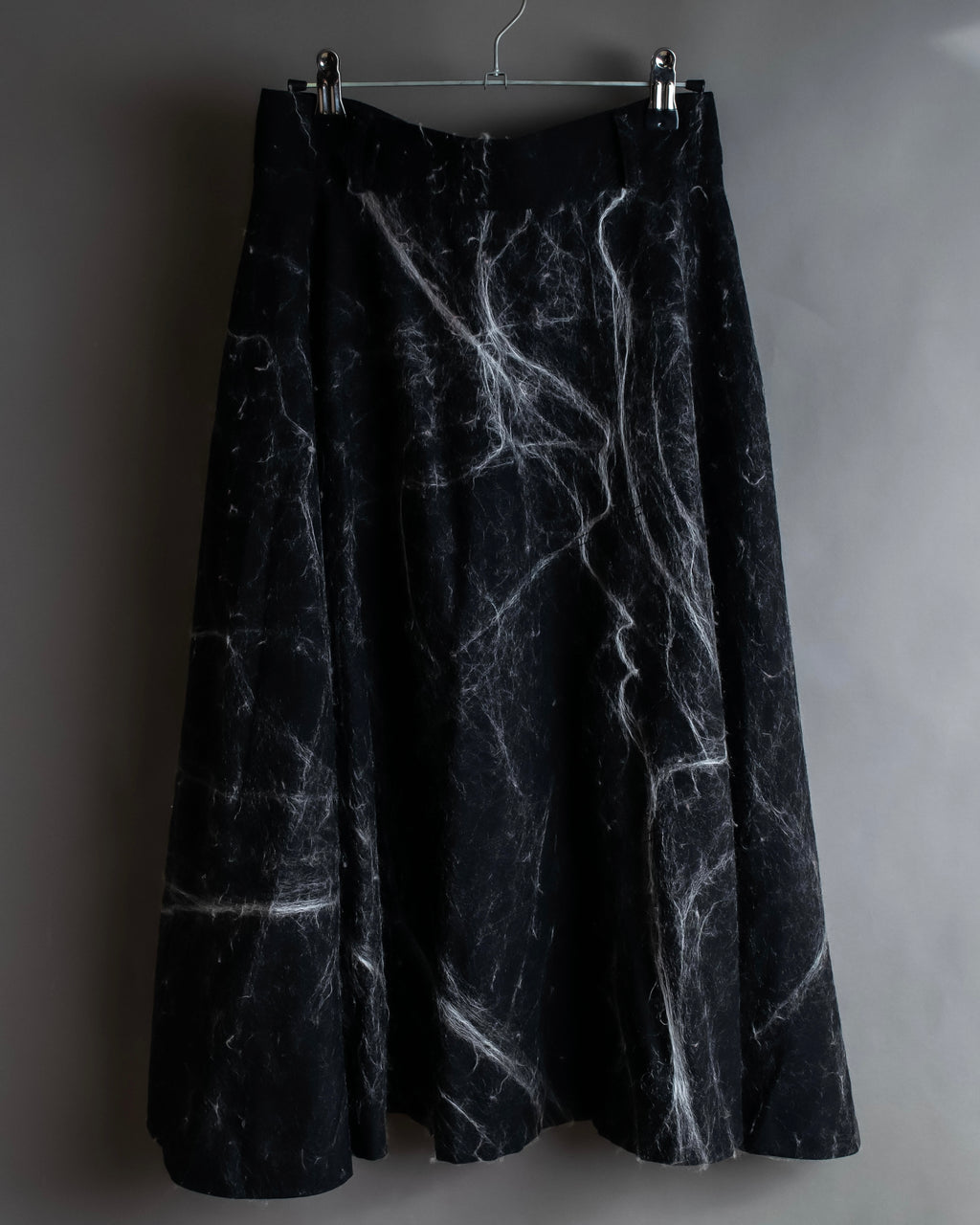 "Alviero Martini" Brushed marble pattern flared skirt