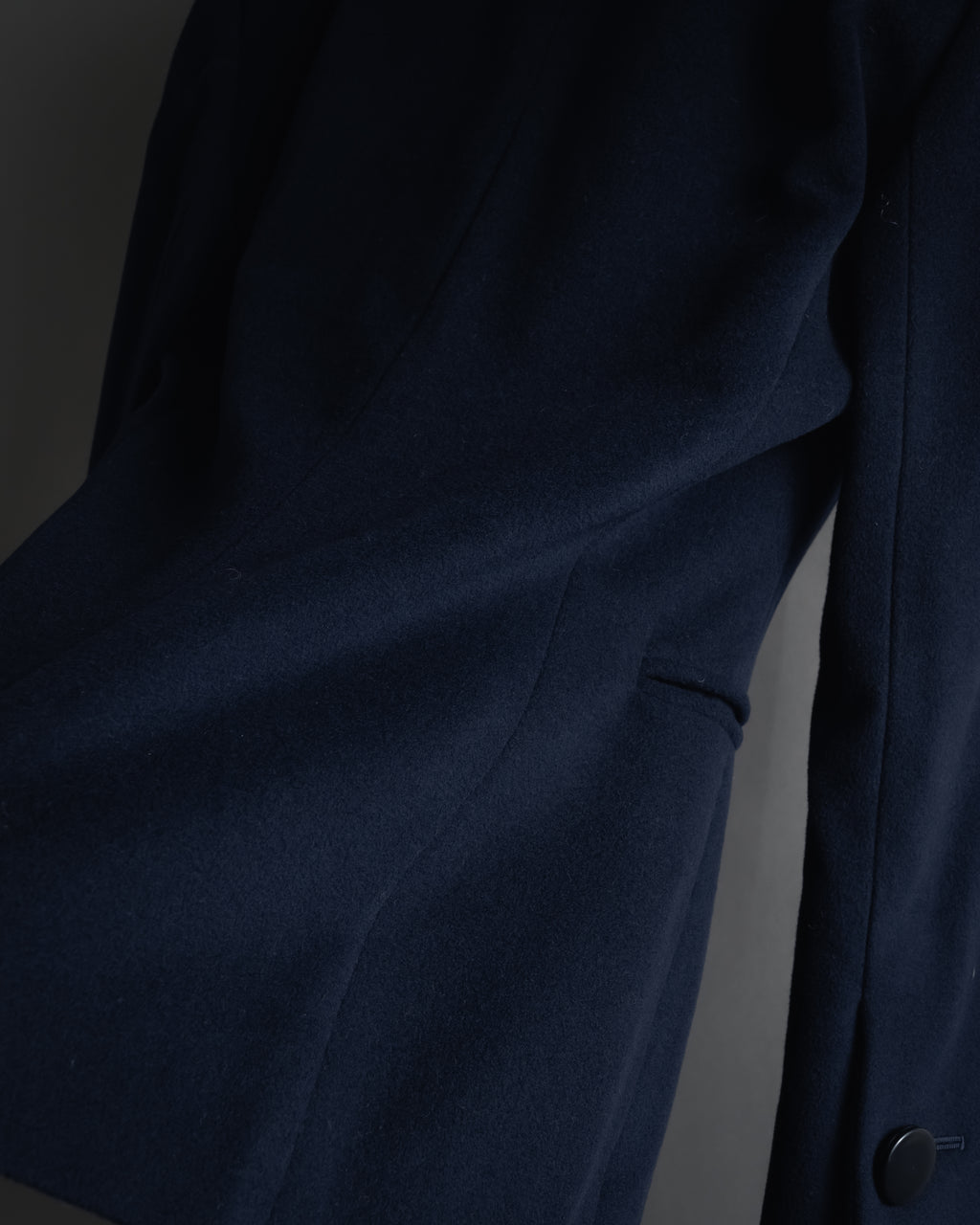 "Christian Dior" 90’s Stand-up collar shaped jacket