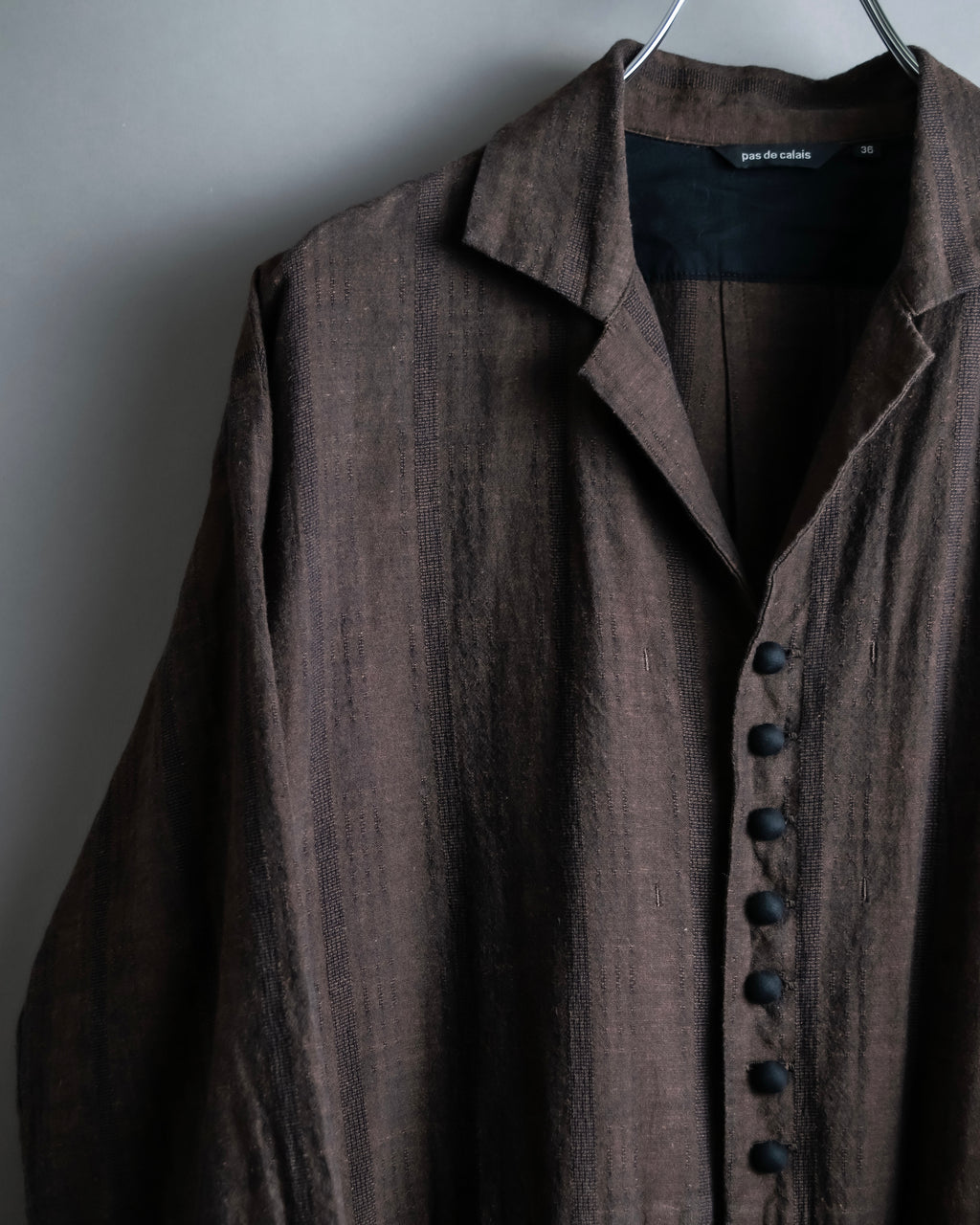 "pas de calais" compact collar long dress