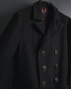 "ETRO" 08AW graphic-lined double-breasted coat