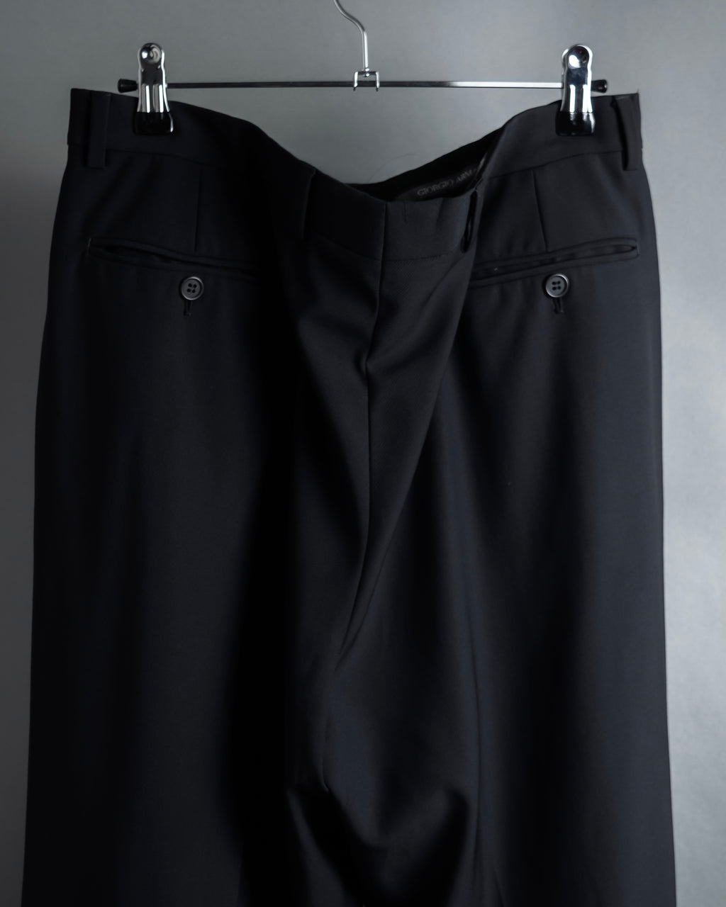 "GIORGIO ARMANI" Double-breasted classic tailoring set up