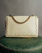 -SPECIAL- “Salvatore Ferragamo” 2015-2017 Vara studded chain shoulder bag