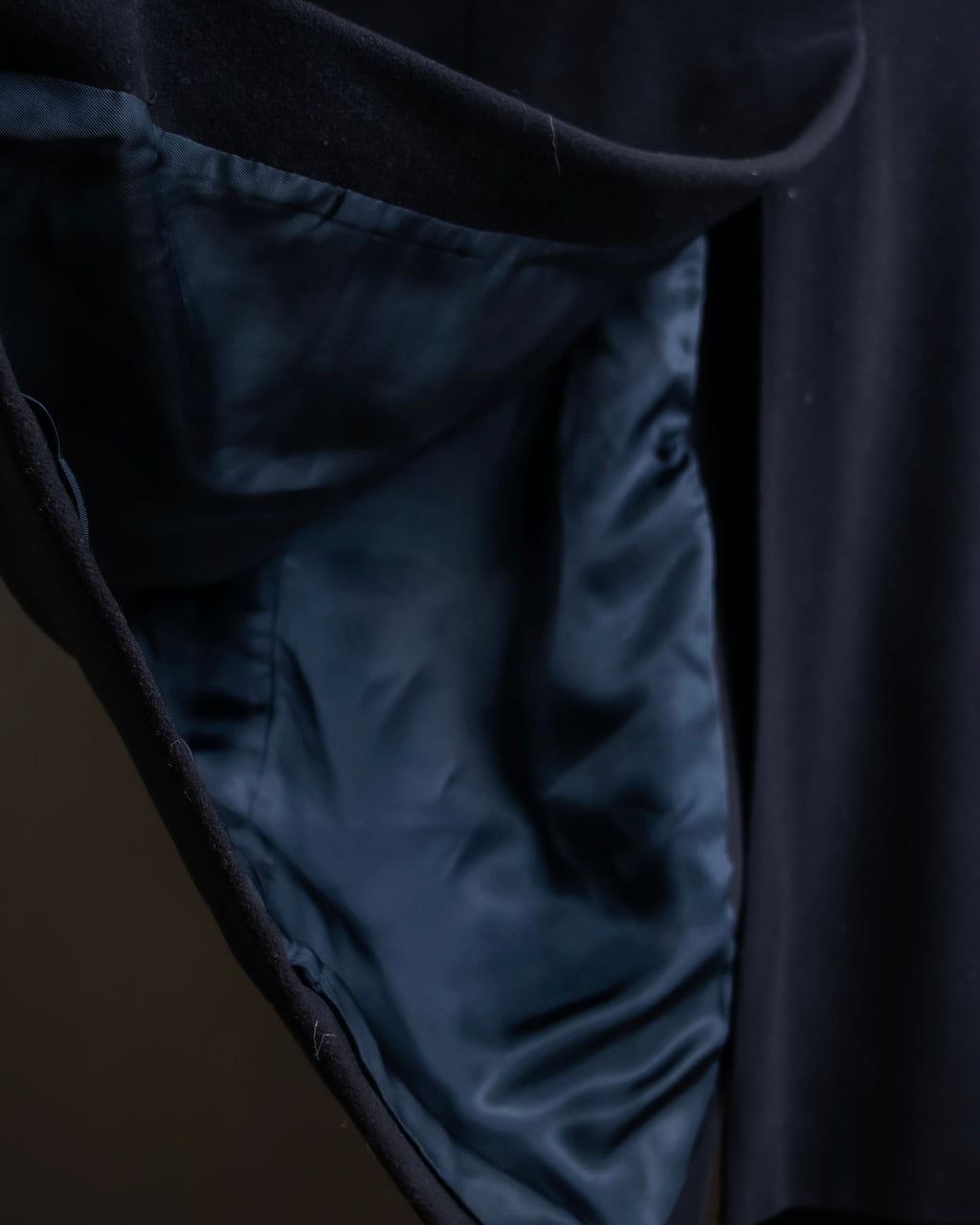 "EMPORIO ARMANI" Single-breasted oversized chester coat