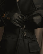 -SPECIAL- "YVES SAINT LAURENT rive gauche" 03 year Tom Ford period corset design long coat