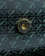 "LOEWE" Anagram pattern combination leather shoulder bag