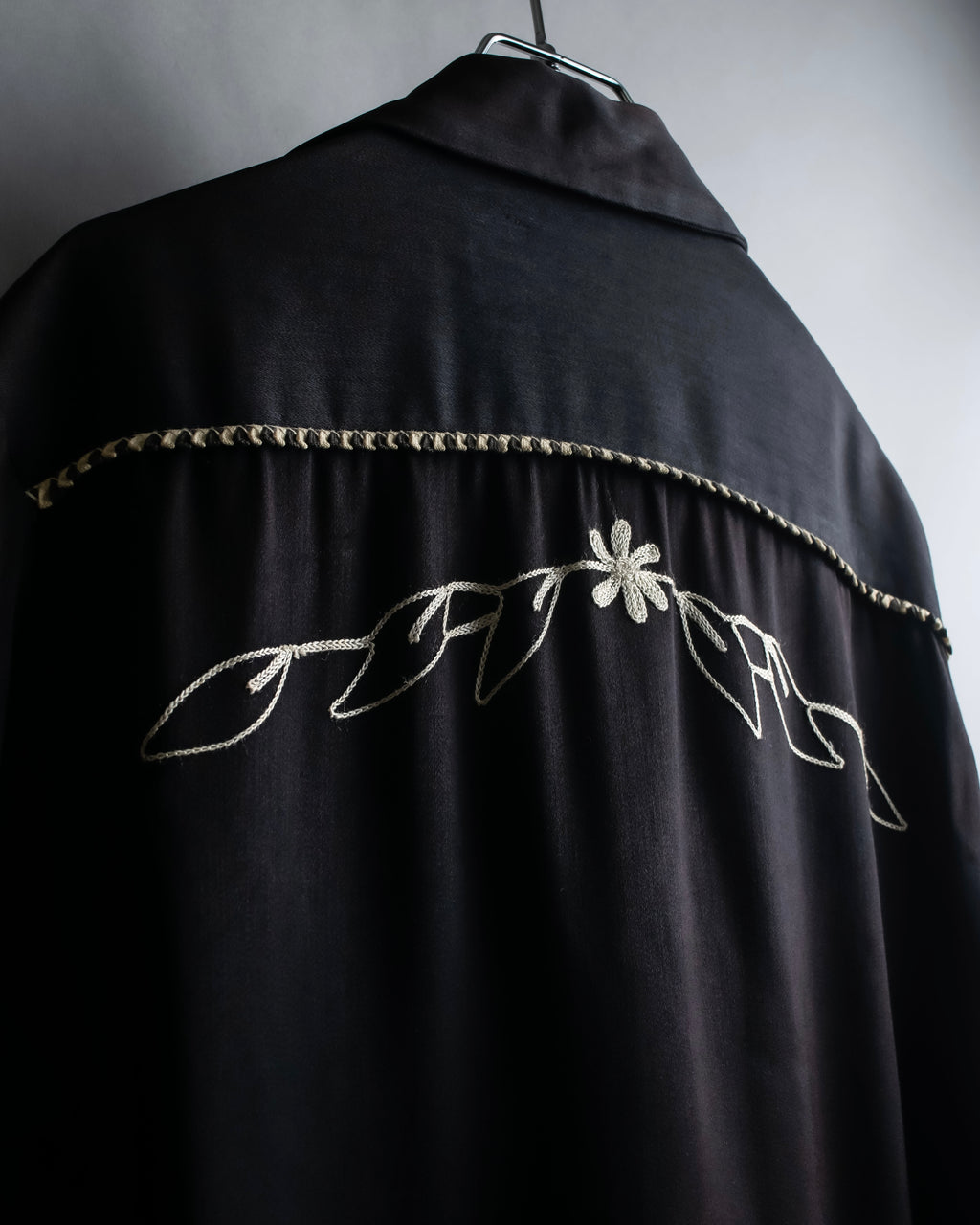 "Vintage Western detail shirt jacket"