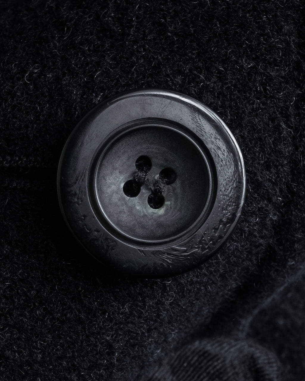 "Max Mara" Silver tag straight line shaped chester coat