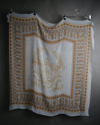 “Christian Dior” 80’s-90’s Classical cornucopia silk scarf