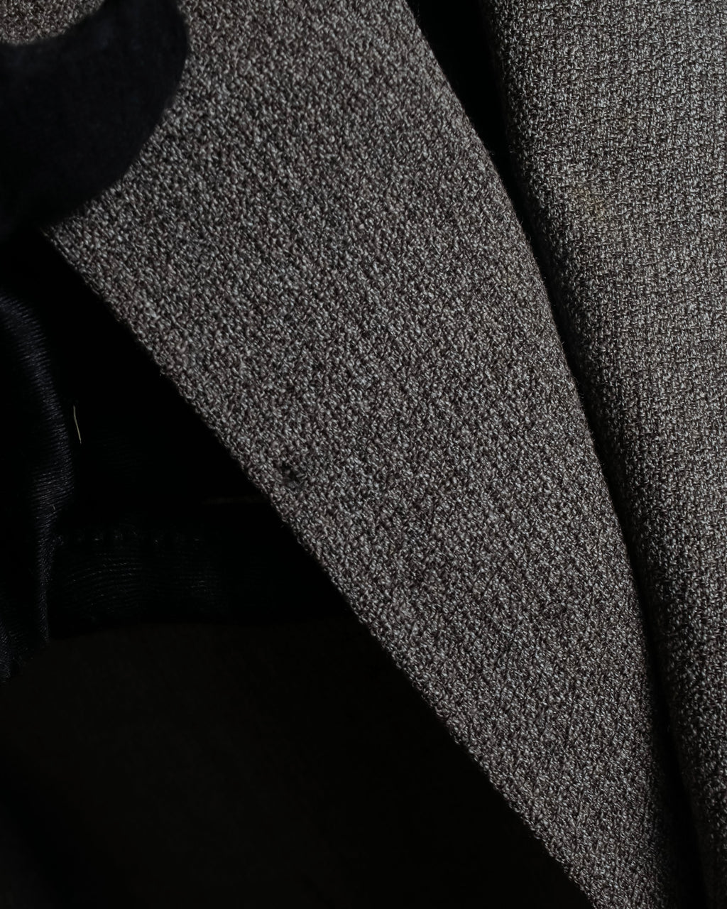 "Vintage heathered wool tailored jacket"