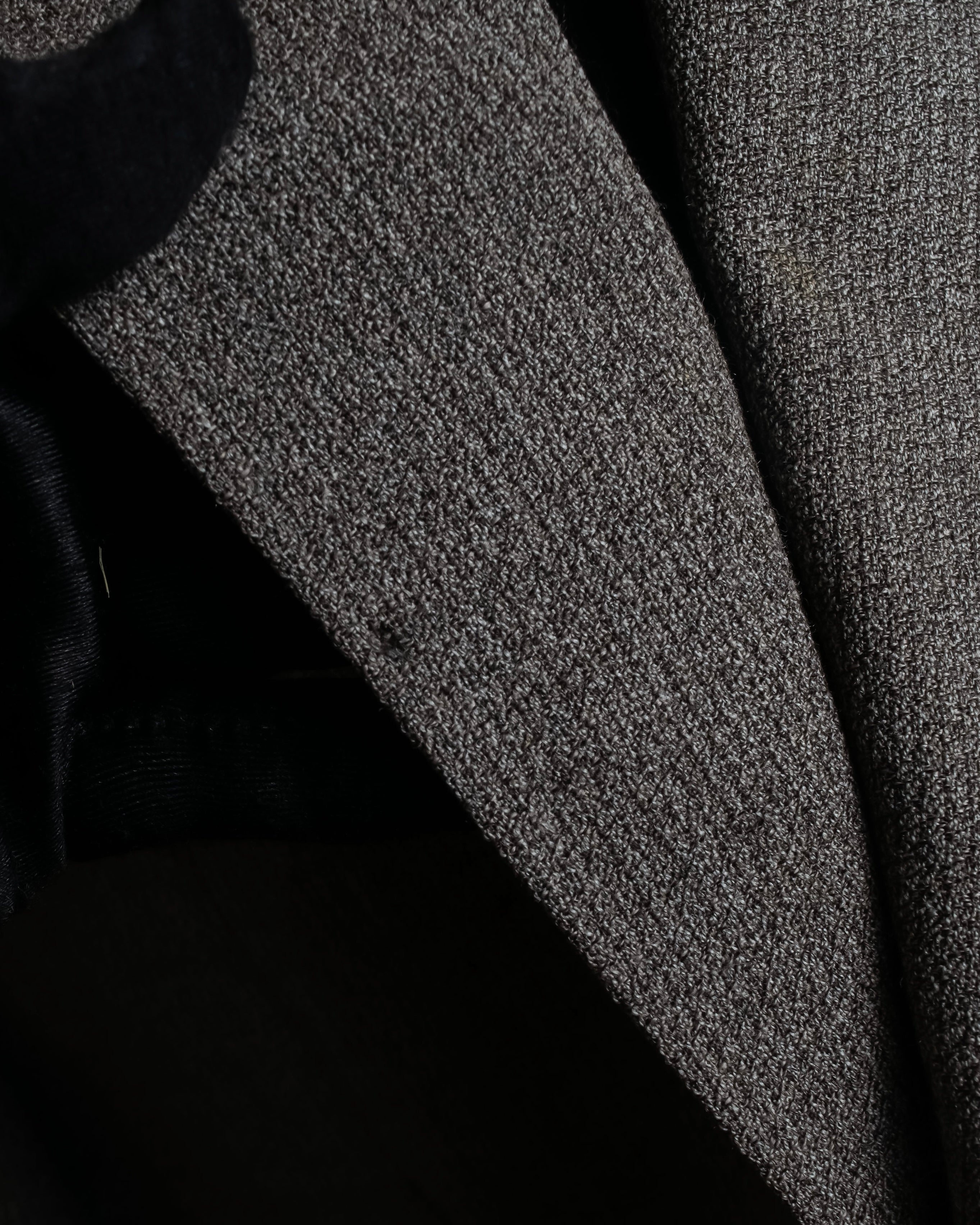 "Vintage heathered wool tailored jacket"