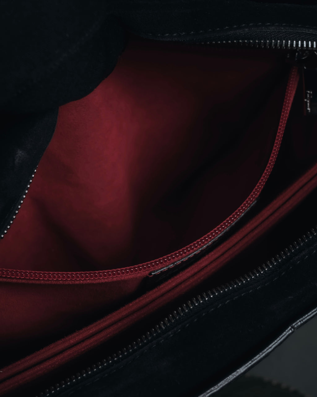 "Salvatore Ferragamo" Late 90’s Gancini embossed leather tote bag