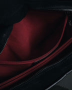 "Salvatore Ferragamo" Late 90’s Gancini embossed leather tote bag