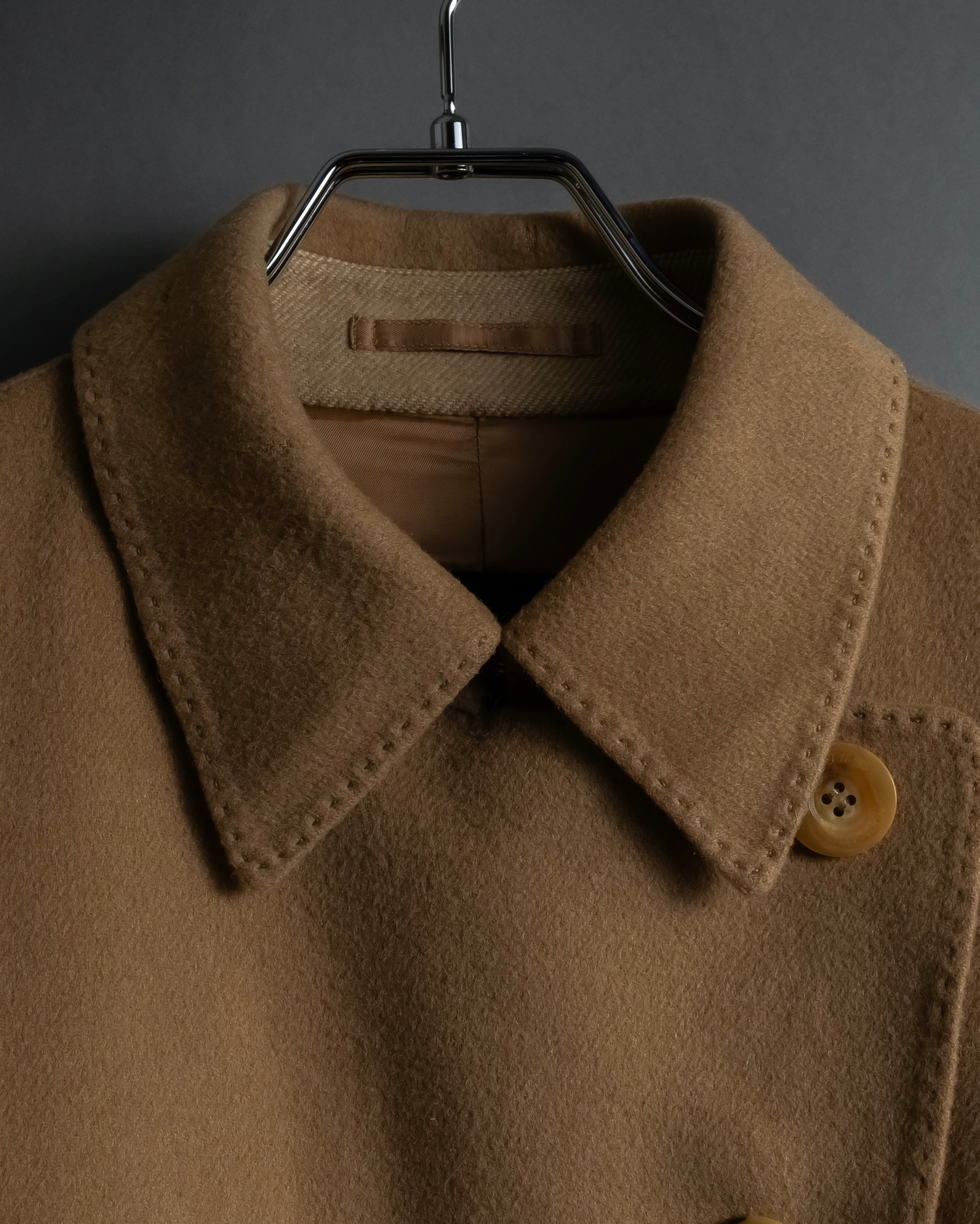 "Aquascutum" Traditional detail belted long trench coat