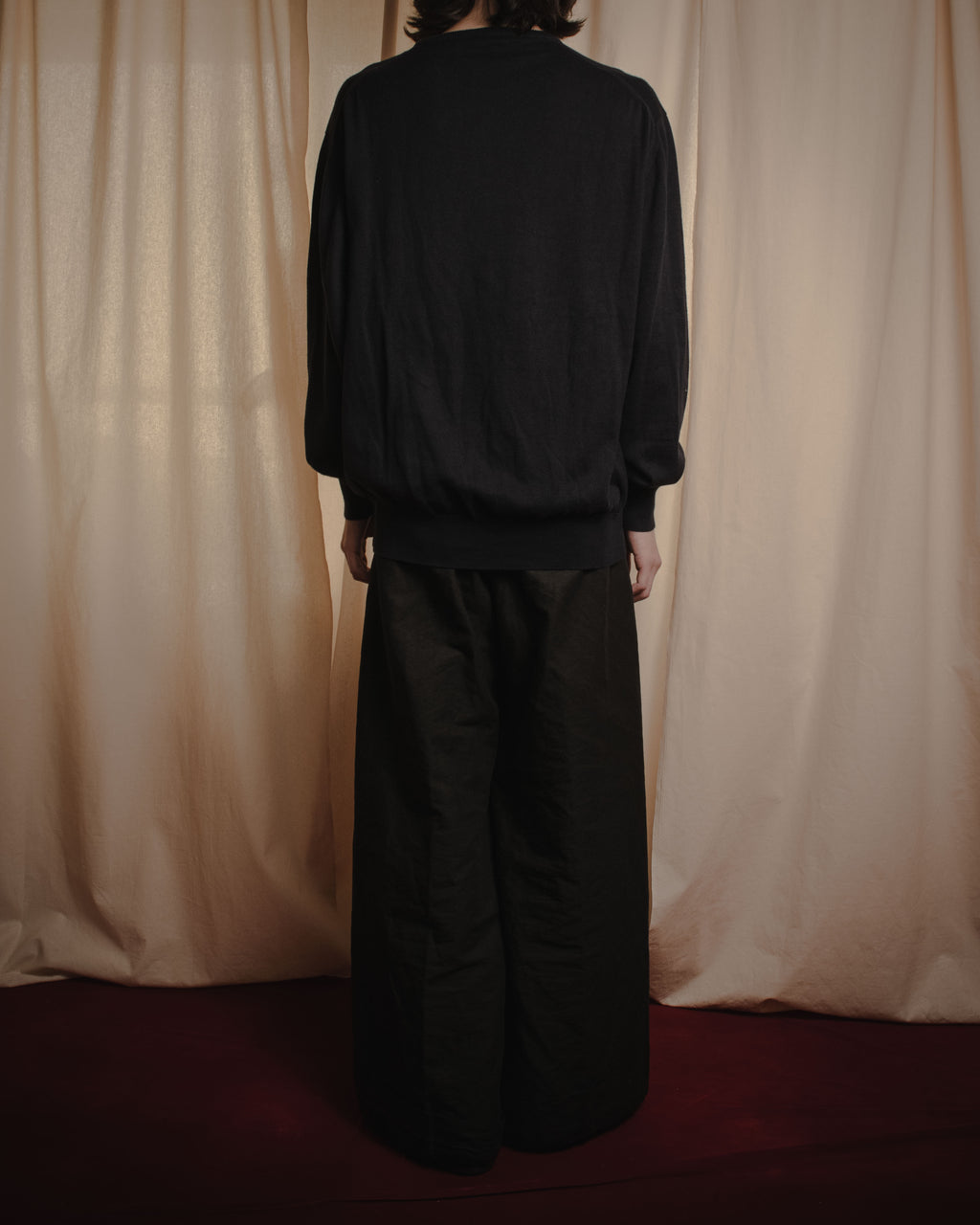 "Loro Piana" Refined high-gauge cotton crewneck knit