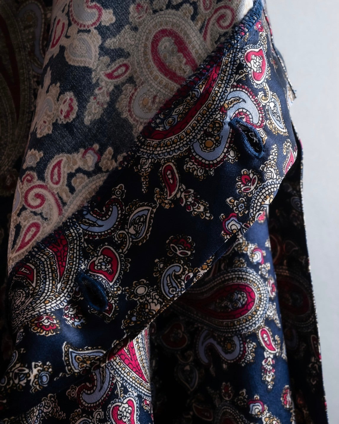 "Christian Dior" 100% silk paisley pajama set