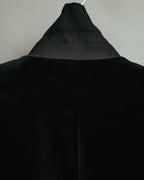 –SPECIAL– “Yves Saint Laurent” 90’s-00’s Velvet tuxedo tailored jacket