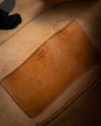 "Ralph Lauren" Metal stud design 2-way leather bag