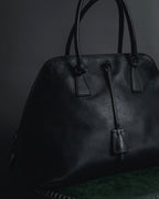 "PRADA" 90’s-00’s Vitello daino leather doctor bag