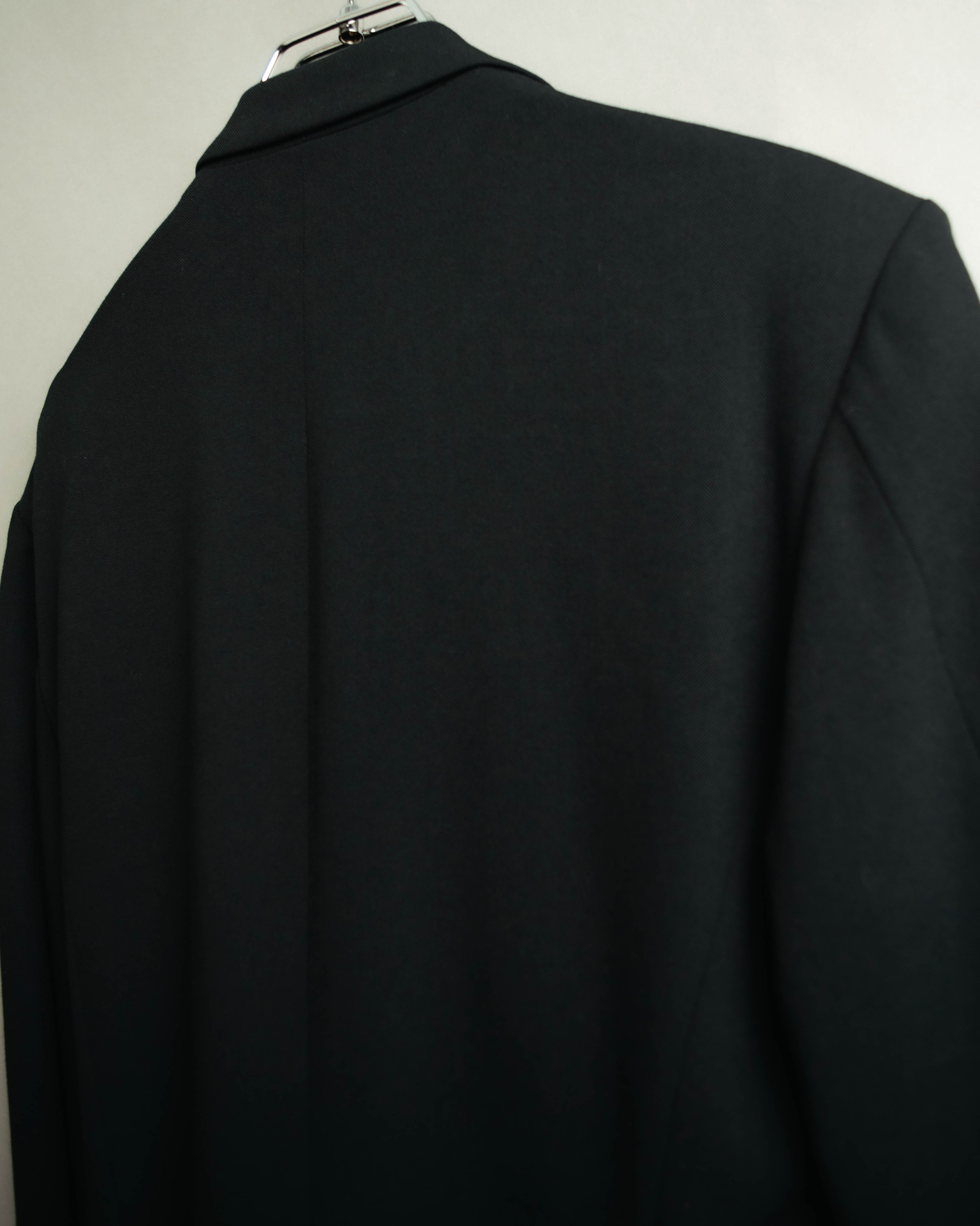 "Y's" 90's-00's Wool rayon single-breasted tailored jacket