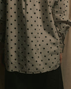 “COMME des GARÇONS HOMME DEUX” 17AW Polka dot stripe shirt