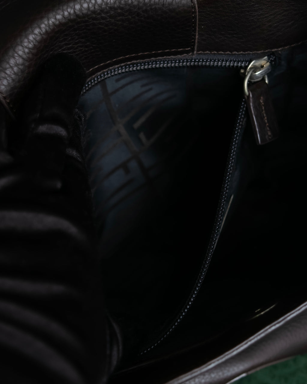 "Sergio Rossi" Flexible leather one-handle bag