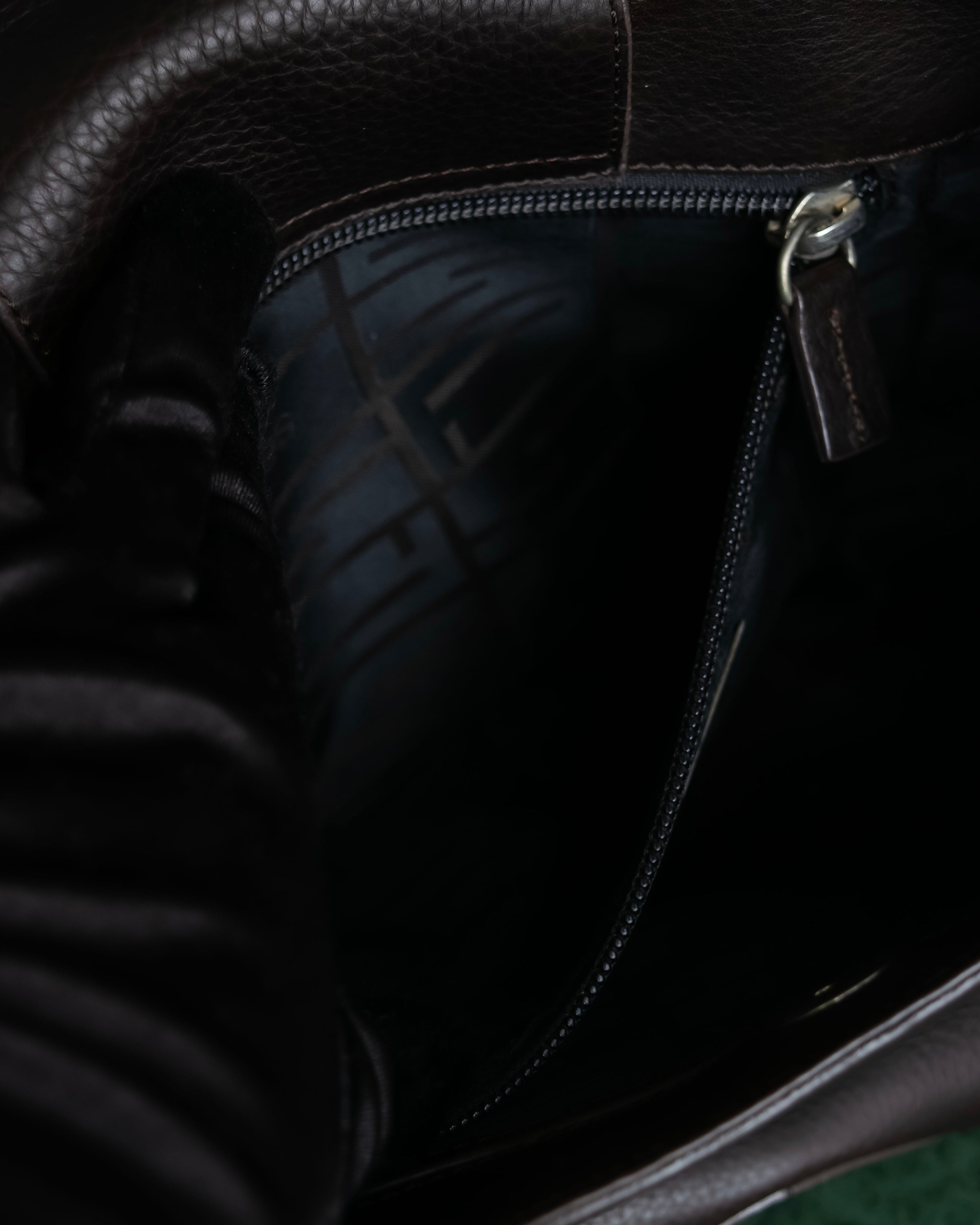 "Sergio Rossi" Flexible leather one-handle bag