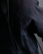 “JIL SANDER” Fringe detail flat drawstring shoulder bag