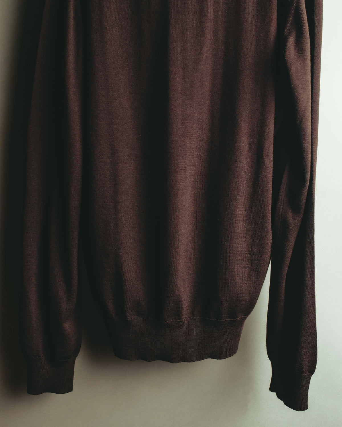 "GUCCI" 90's-00's Minimal V-neck wool sweater